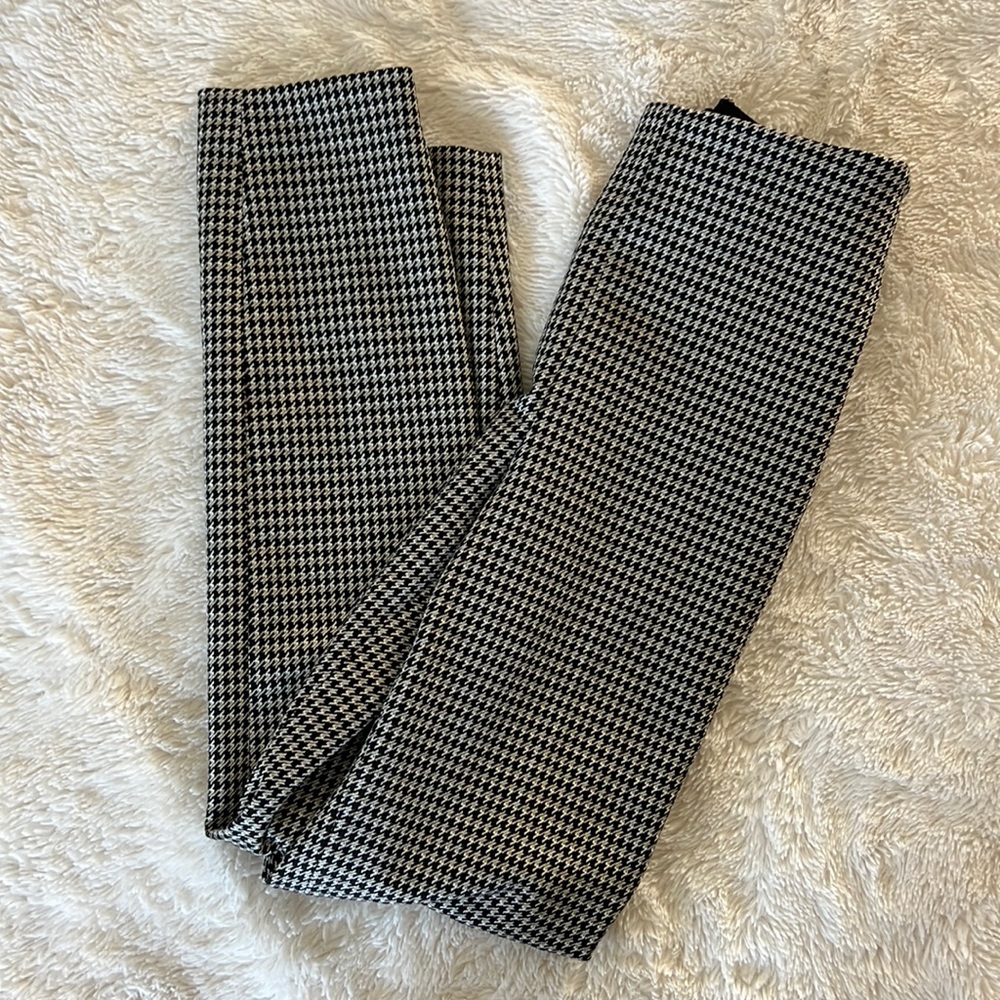 H&M Highwaisted Jacquard Pants